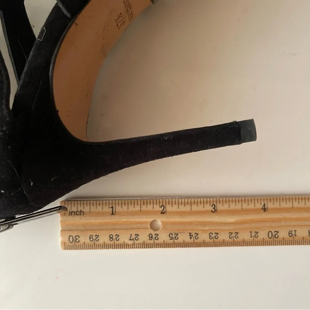 MICHEAL‎ KORS Collection Bardot Suede Stiletto Sandal Size 6.5